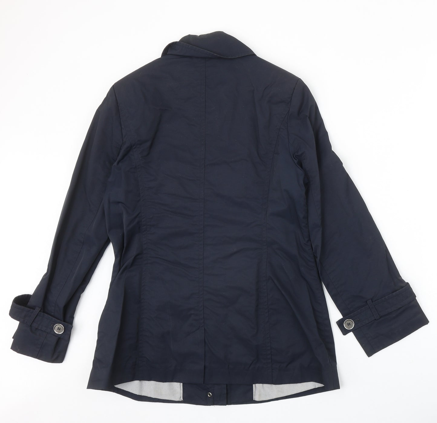 Precis Womens Blue Jacket Size 10 Zip