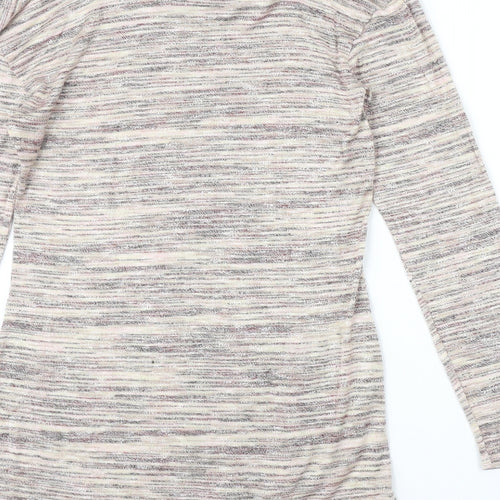 Knox Rose Womens Multicoloured Roll Neck Rayon Pullover Jumper Size M