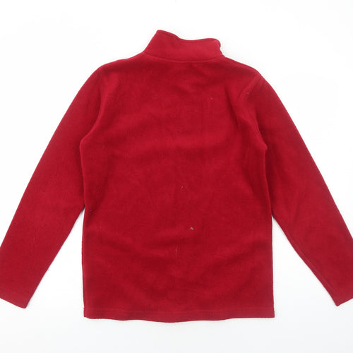 Jeff&Co Womens Red Jacket Size S Zip