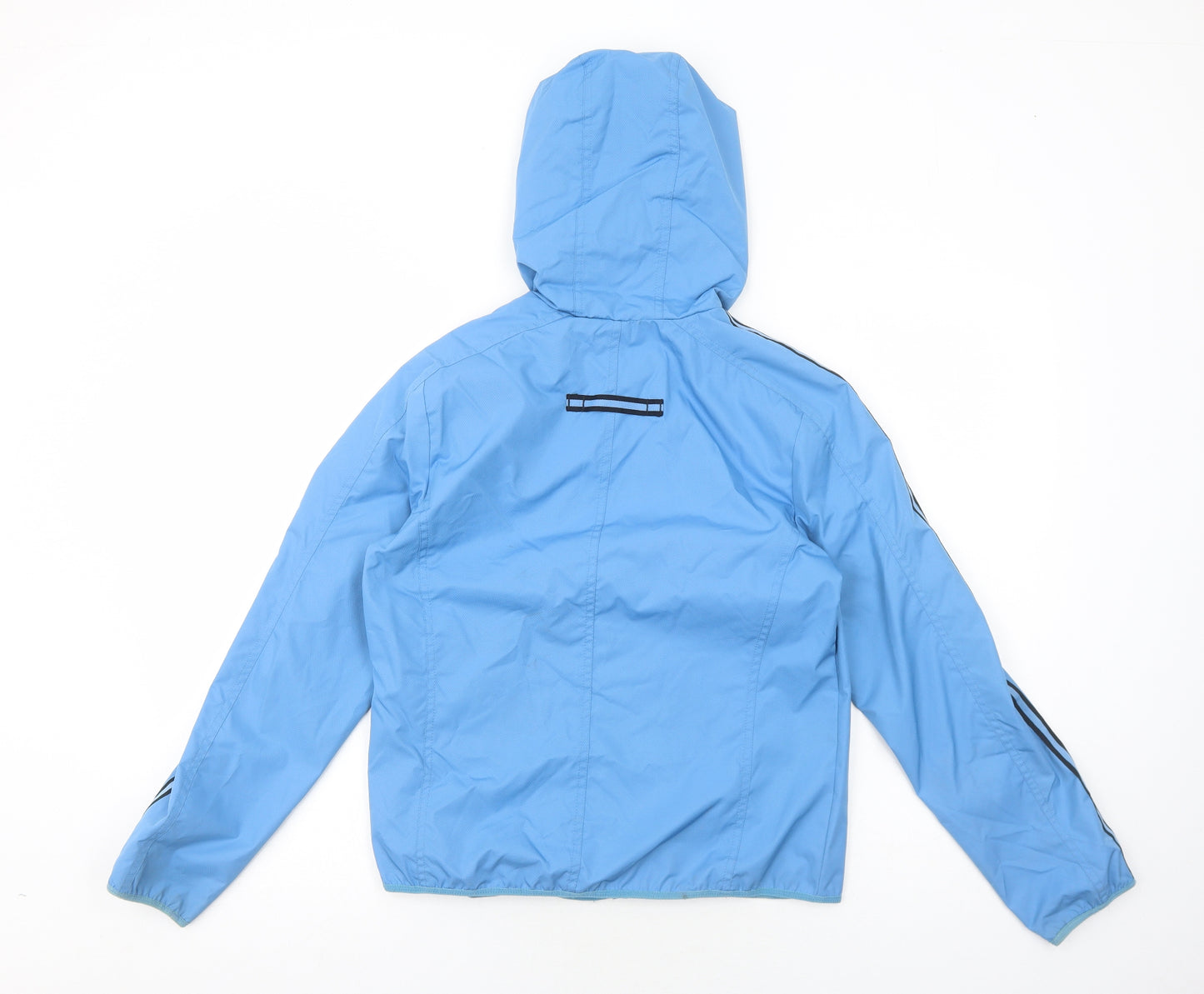 IZOD Womens Blue Jacket Size S Zip