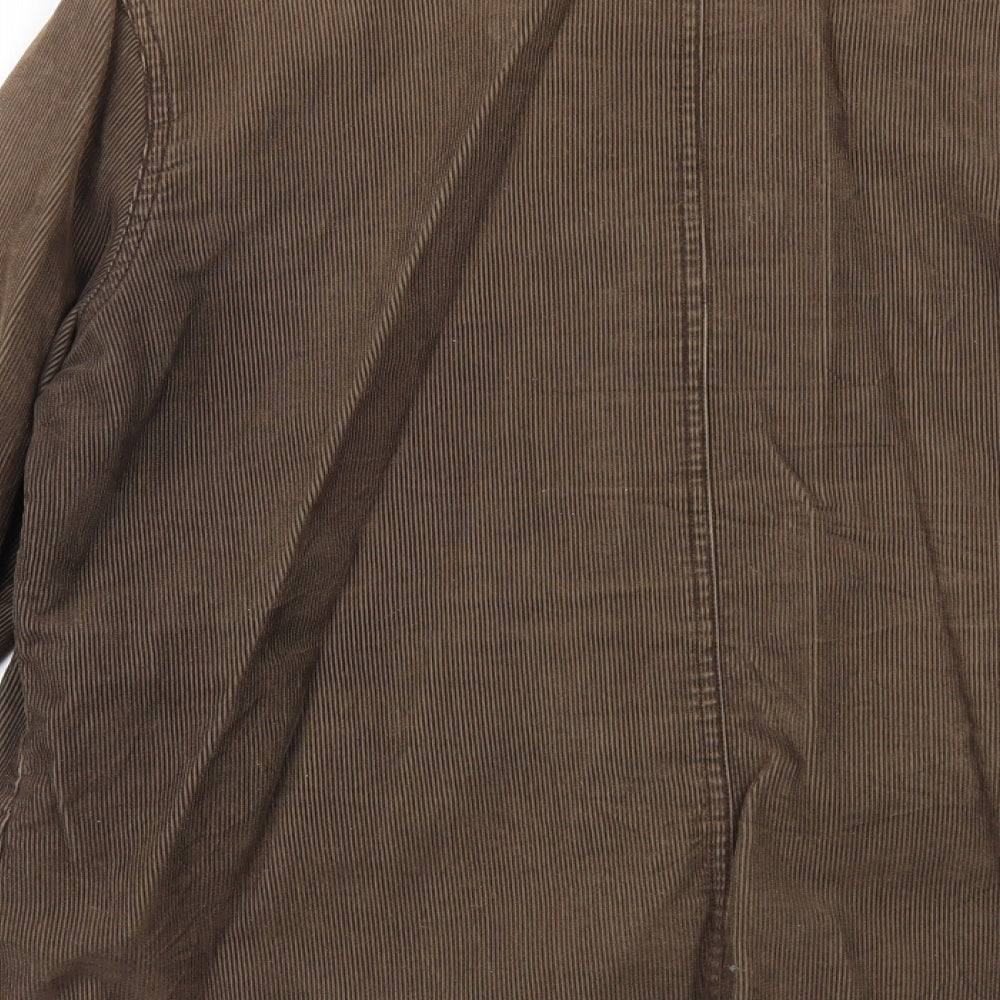 Hawkshead Womens Brown Jacket Size 14 Button