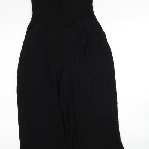 NEXT Womens Black Viscose Jumpsuit One-Piece Size 10 Pullover - Beach Wear