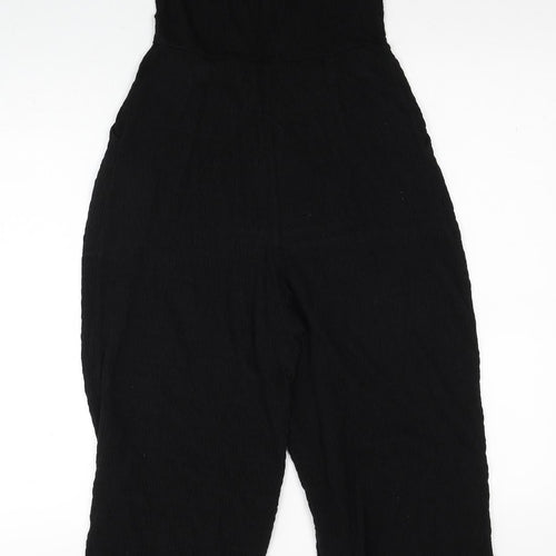 NEXT Womens Black Viscose Jumpsuit One-Piece Size 10 Pullover - Beach Wear