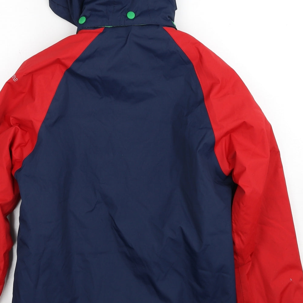 Trespass Boys Blue Windbreaker Jacket Size 11-12 Years Zip