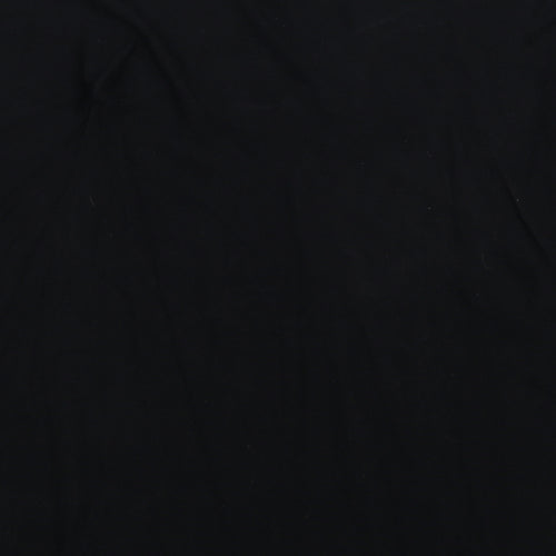 Debenhams Womens Black V-Neck Viscose Pullover Jumper Size M