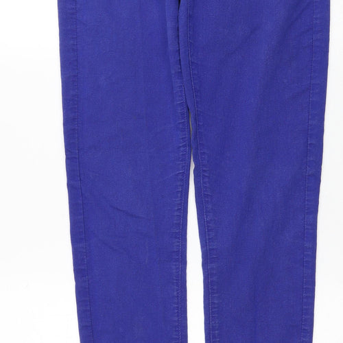 Denim & Co. Womens Blue Cotton Jegging Jeans Size 8 Regular