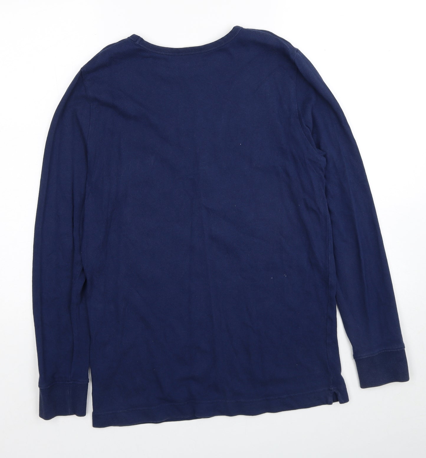 H&M Boys Blue Cotton Pullover Sweatshirt Size 12-13 Years Pullover - BRKLN 58, Age 12-14