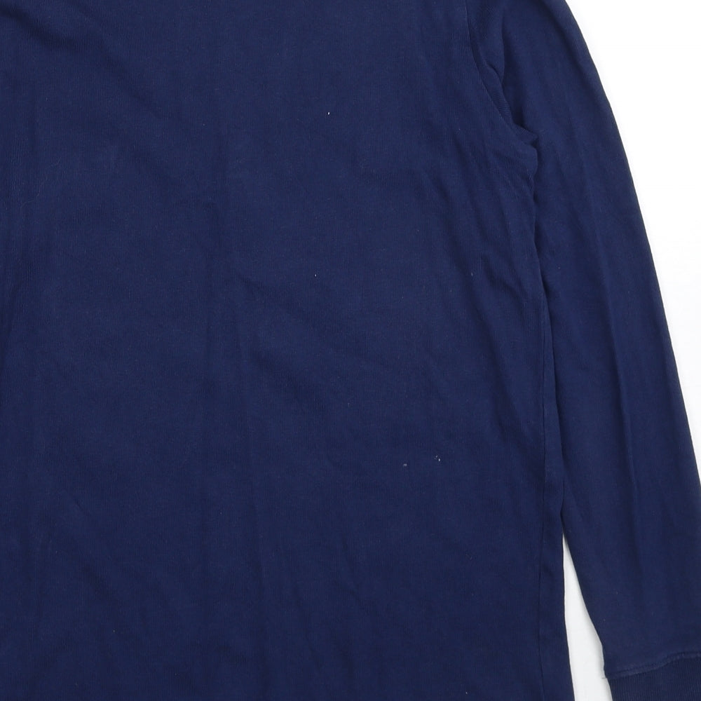 H&M Boys Blue Cotton Pullover Sweatshirt Size 12-13 Years Pullover - BRKLN 58, Age 12-14