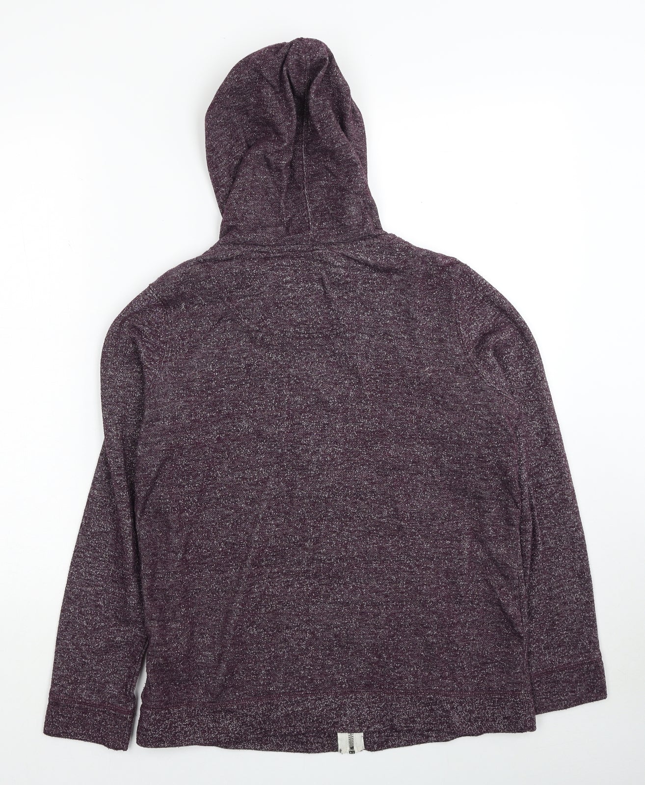 NEXT Womens Purple Cotton Full Zip Hoodie Size 10 Zip