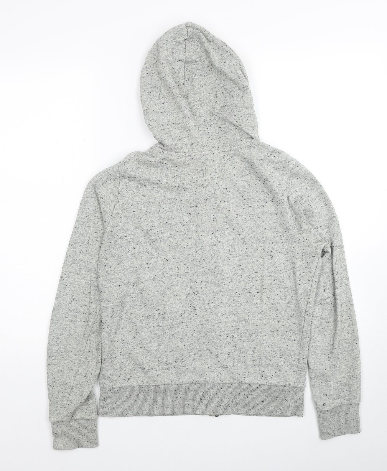Divided by H&M Womens Grey Cotton Full Zip Hoodie Size S Zip