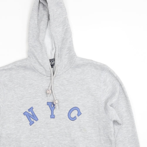 Active Sport Womens Grey Polyester Pullover Hoodie Size S Pullover - NYC Size S-M