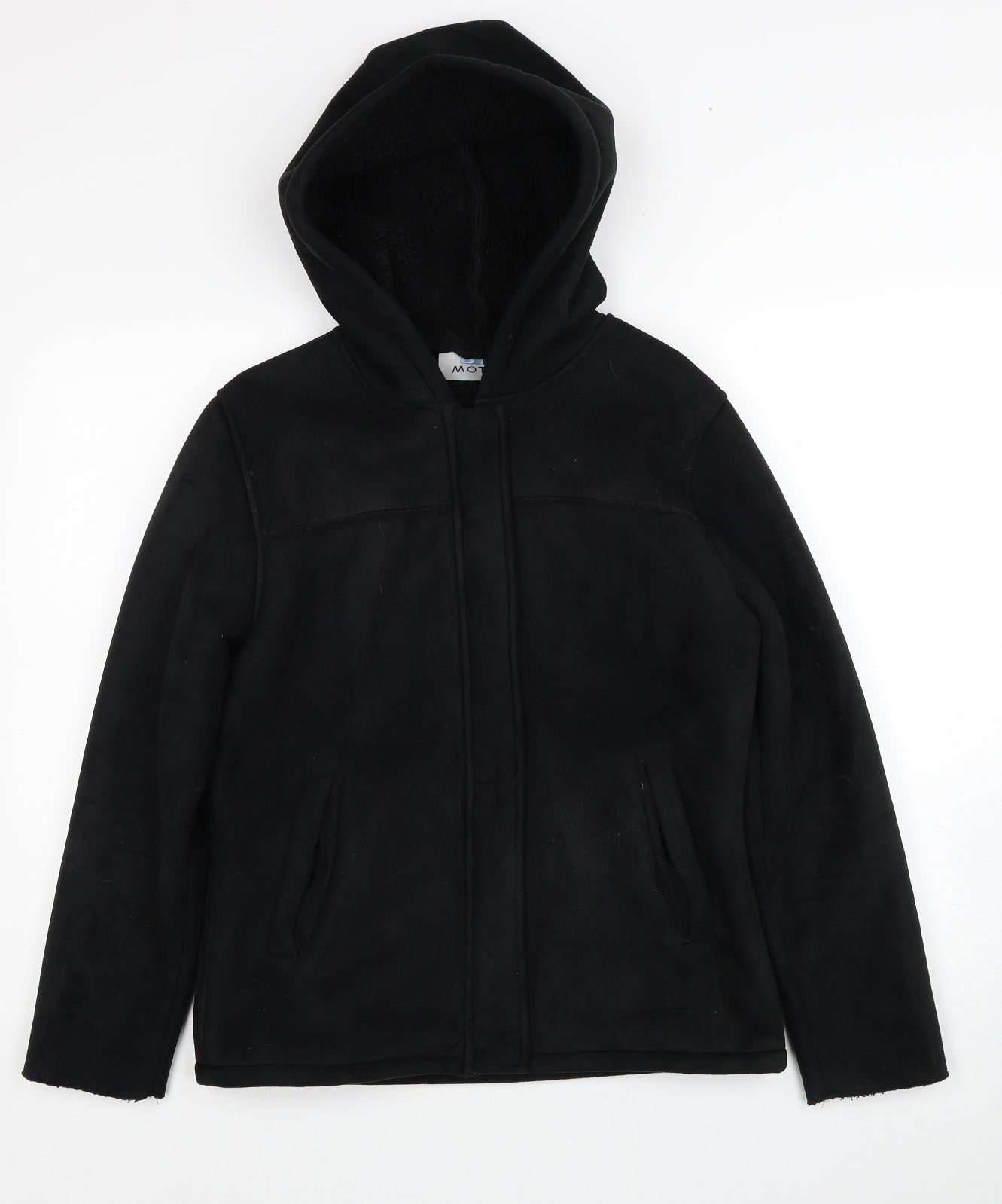 BLU Motion Womens Black Jacket Coat Size S Zip