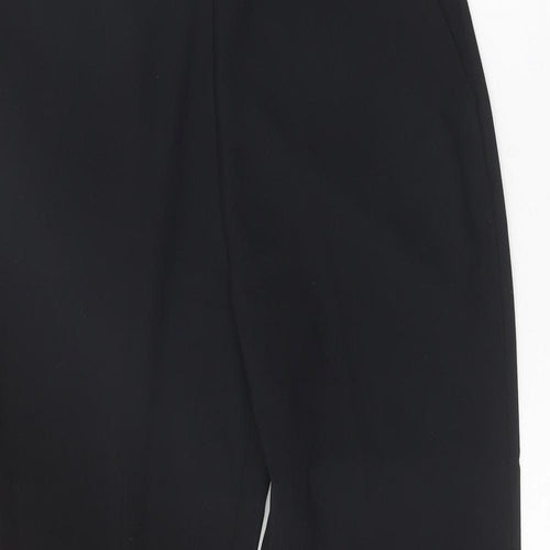 Bonmarché Womens Black Polyester Trousers Size 12 Regular