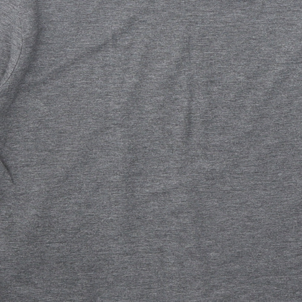 Primark Boys Grey Polyester Pullover Casual Size 6-7 Years Round Neck Pullover - Tyrannosaurus Skeleton