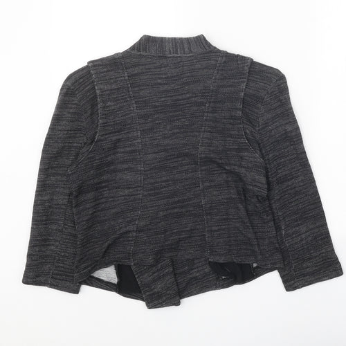 Silence + Noise Womens Black Jacket Size M Zip