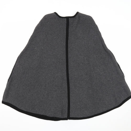 FOREVER 21 Womens Grey Jacket Poncho Size XS