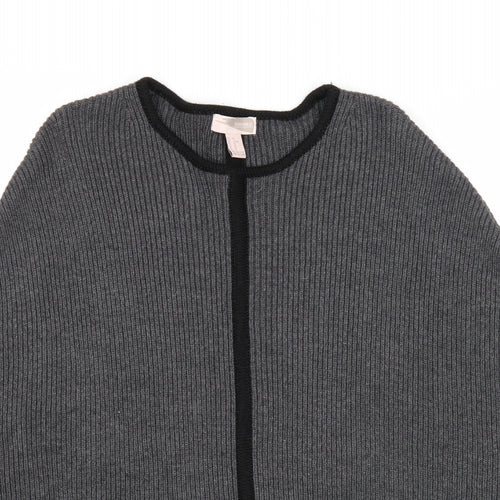 FOREVER 21 Womens Grey Jacket Poncho Size XS