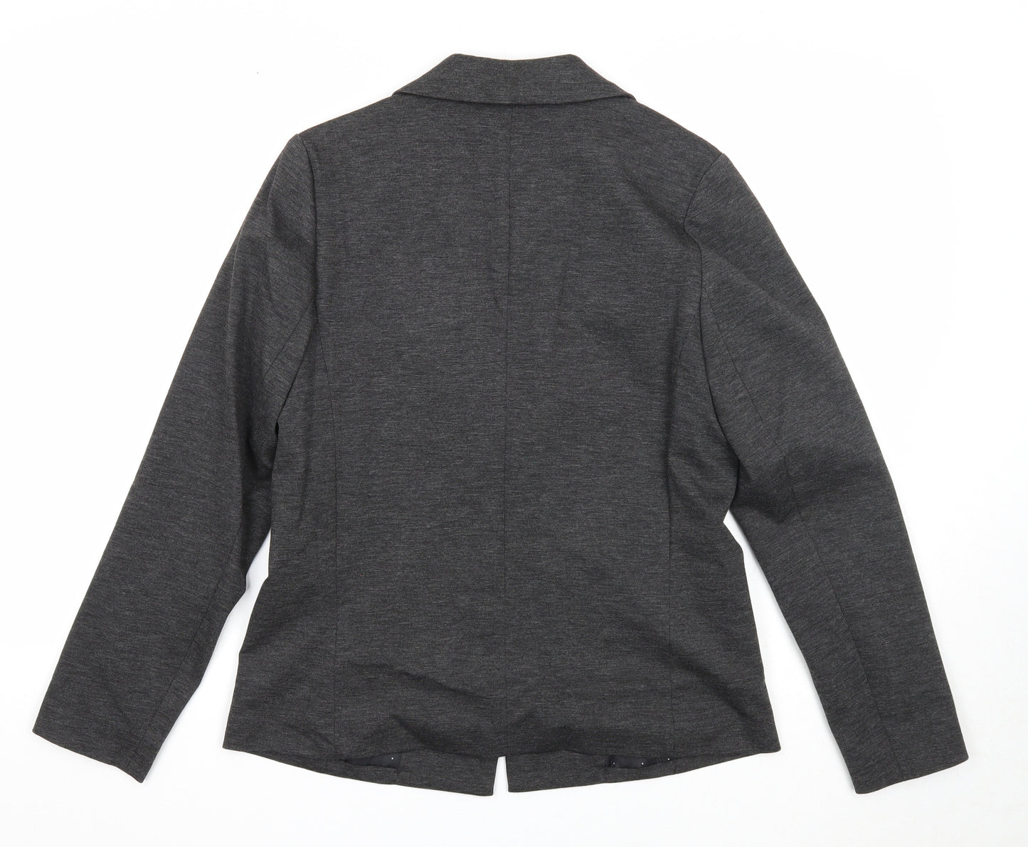 Dorothy Perkins Womens Grey Jacket Size 12 Button