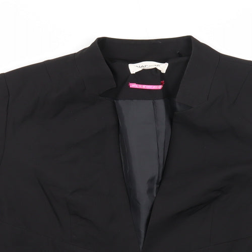 NAF NAF Womens Black Jacket Blazer Size 12