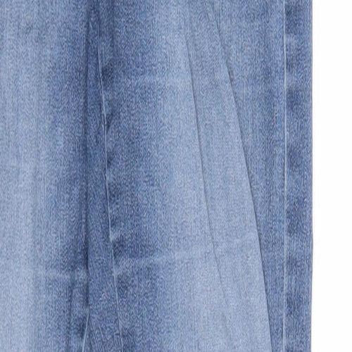 Only Womens Blue Cotton Skinny Jeans Size S Regular Zip