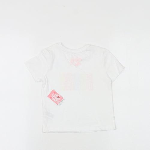 Mini Me Baby White 100% Cotton Pullover T-Shirt Size 12-18 Months Round Neck Pullover - Greatest Daughter