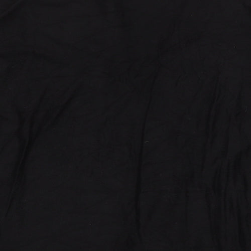 H&M Womens Black V-Neck Acrylic Cardigan Jumper Size XS