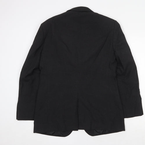 Marks and Spencer Mens Grey Polyester Jacket Blazer Size 38 Regular
