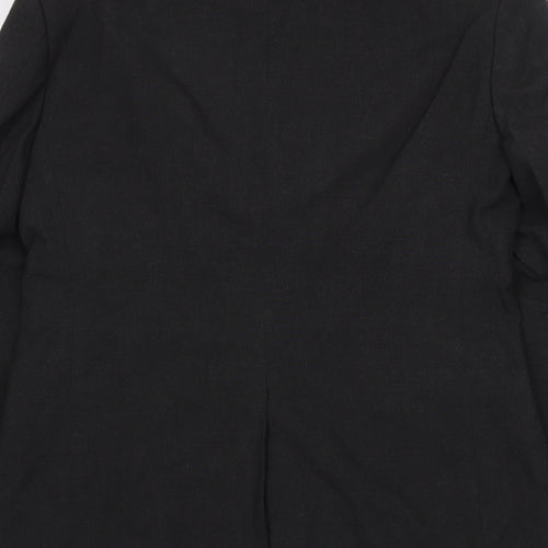 Marks and Spencer Mens Grey Polyester Jacket Blazer Size 38 Regular