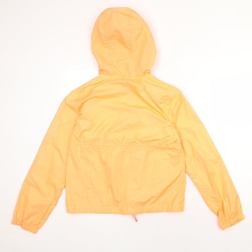 Brave Soul Womens Orange Jacket Size 10 Zip
