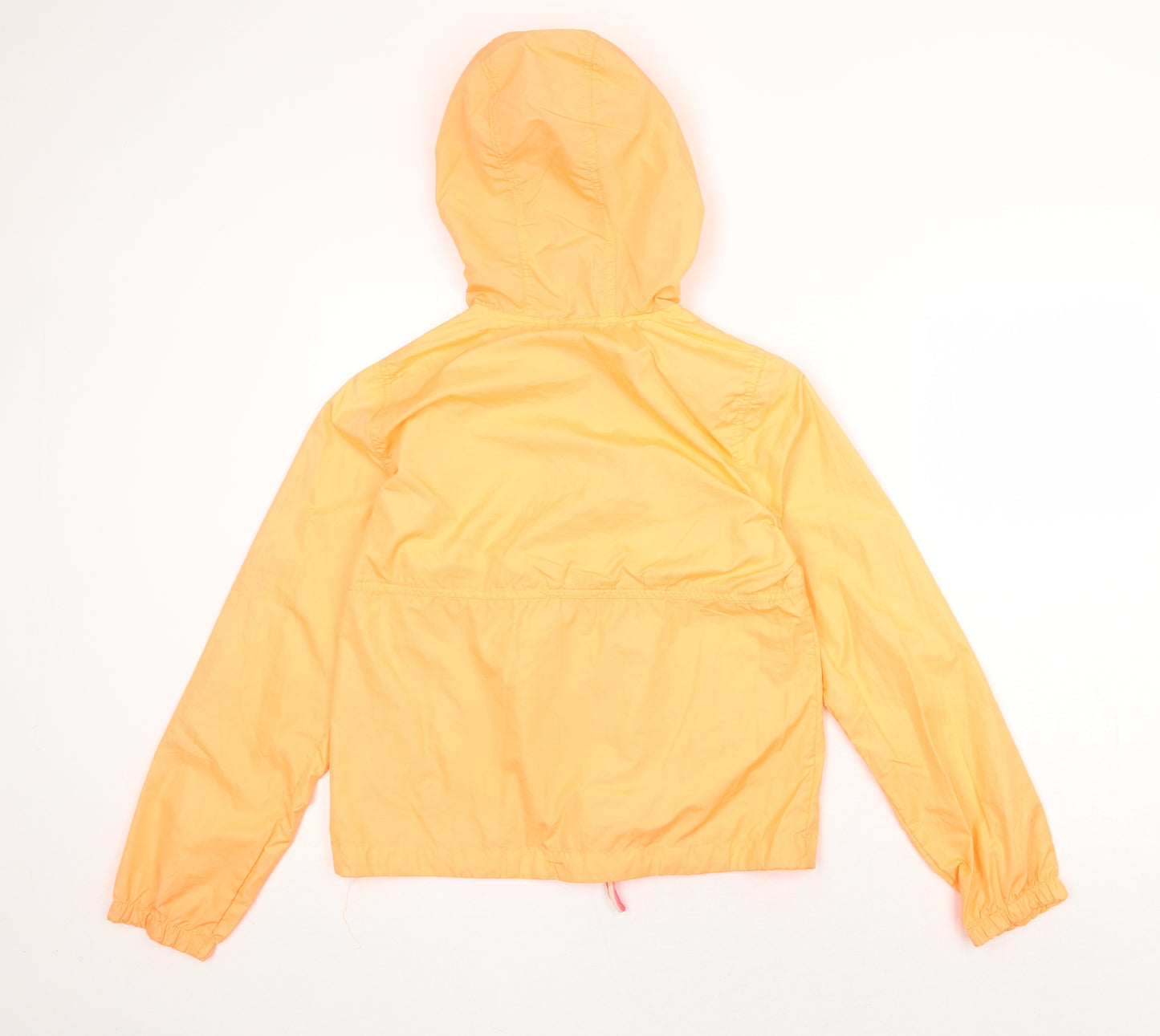 Brave Soul Womens Orange Jacket Size 10 Zip