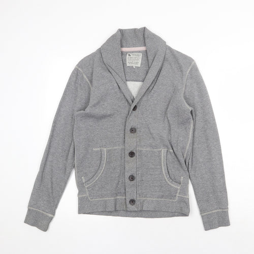 TU Womens Grey Jacket Size S Button