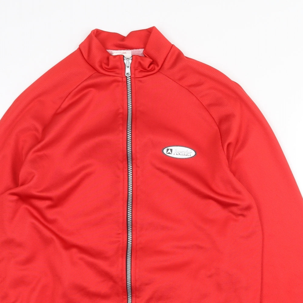 Preworn Mens Red Jacket Size S Zip
