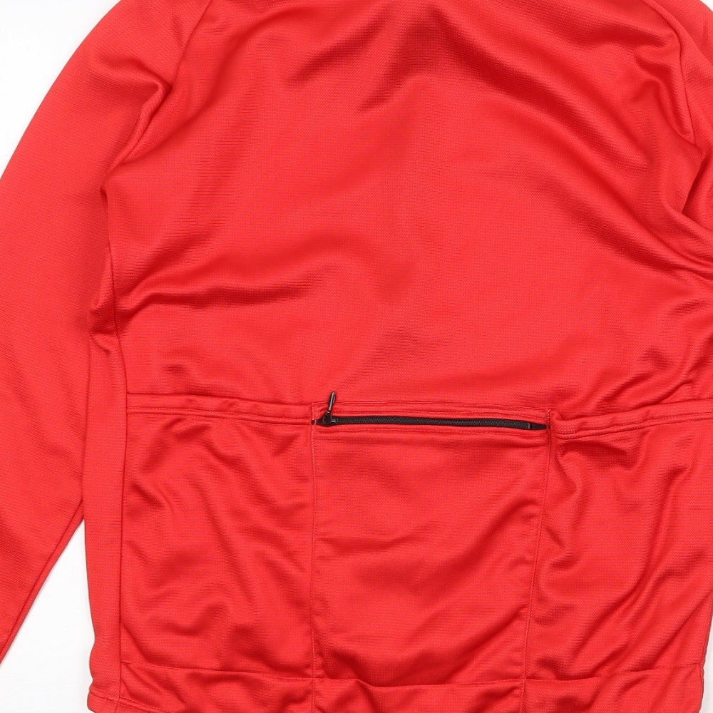 Preworn Mens Red Jacket Size S Zip