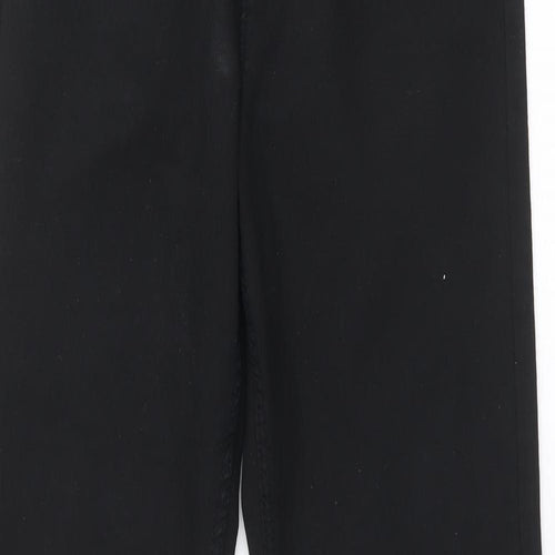 H&M Womens Beige Cotton Skinny Jeans Size 10 Regular Zip