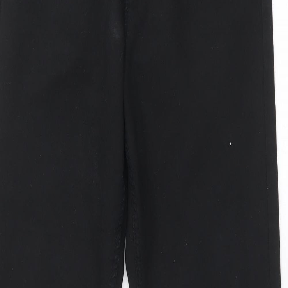 H&M Womens Beige Cotton Skinny Jeans Size 10 Regular Zip