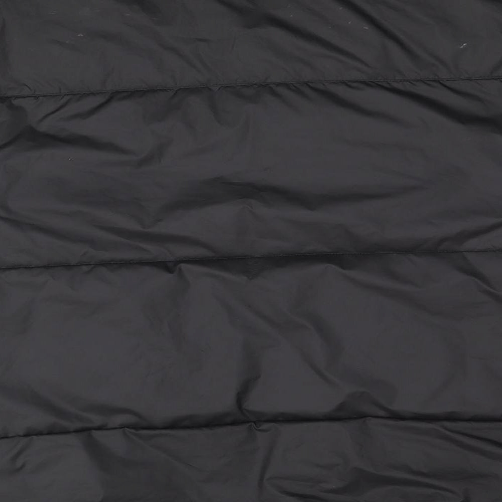 The North Face Mens Black Quilted Coat Size 2XL Zip