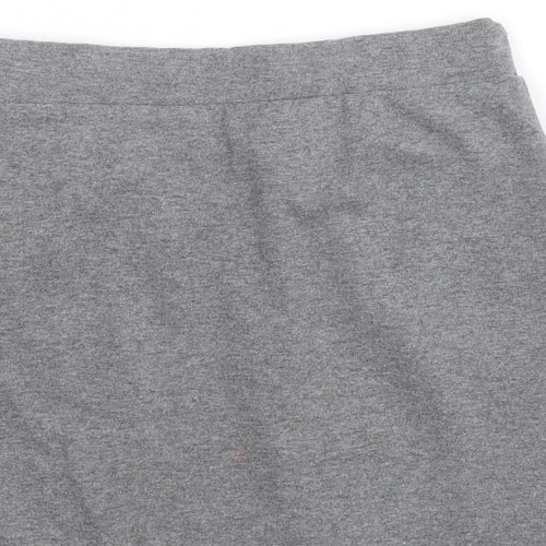 Very Girls Grey Polyester Tulip Skirt Size 8-9 Years Regular Pull On