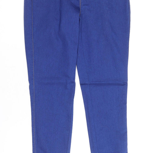 Denim & Co. Womens Blue Cotton Jegging Jeans Size 8 Regular