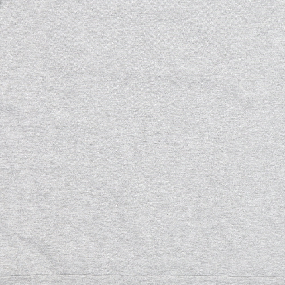 Amara Reya Womens Grey Cotton Pullover Sweatshirt Size 14 Pullover - Merci