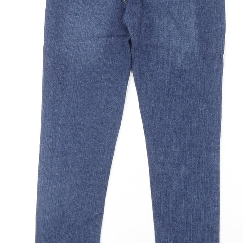 Denim & Co. Womens Blue Cotton Jegging Jeans Size 8 Regular