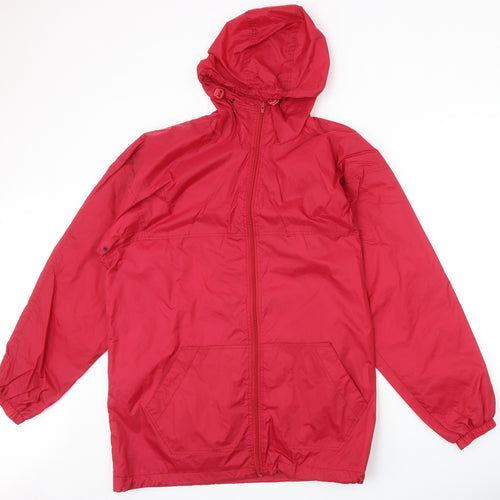 Preworn Womens Pink Jacket Size L Zip