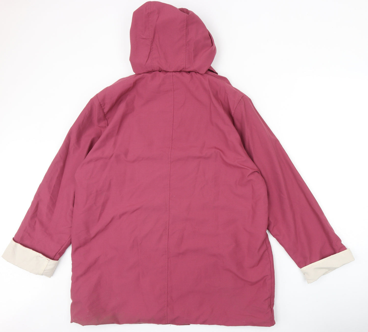 Gabriella Vicenga Womens Pink Jacket Size 16 Zip