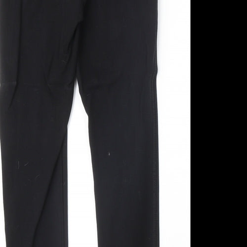 Miss Ok Womens Black Polyester Straight Jeans Size 30 in Regular Zip