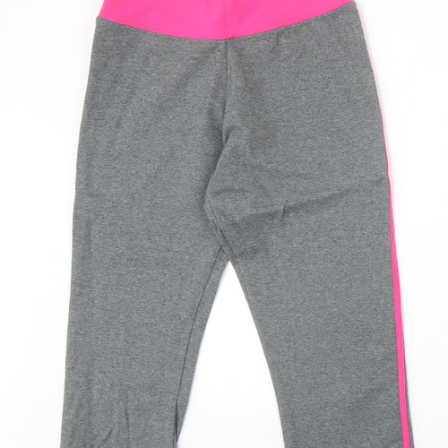 4How Womens Grey Cotton Jogger Leggings Size L