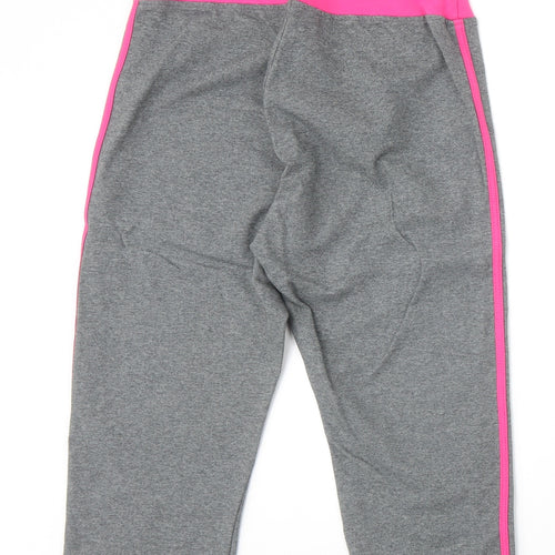 4How Womens Grey Cotton Jogger Leggings Size L