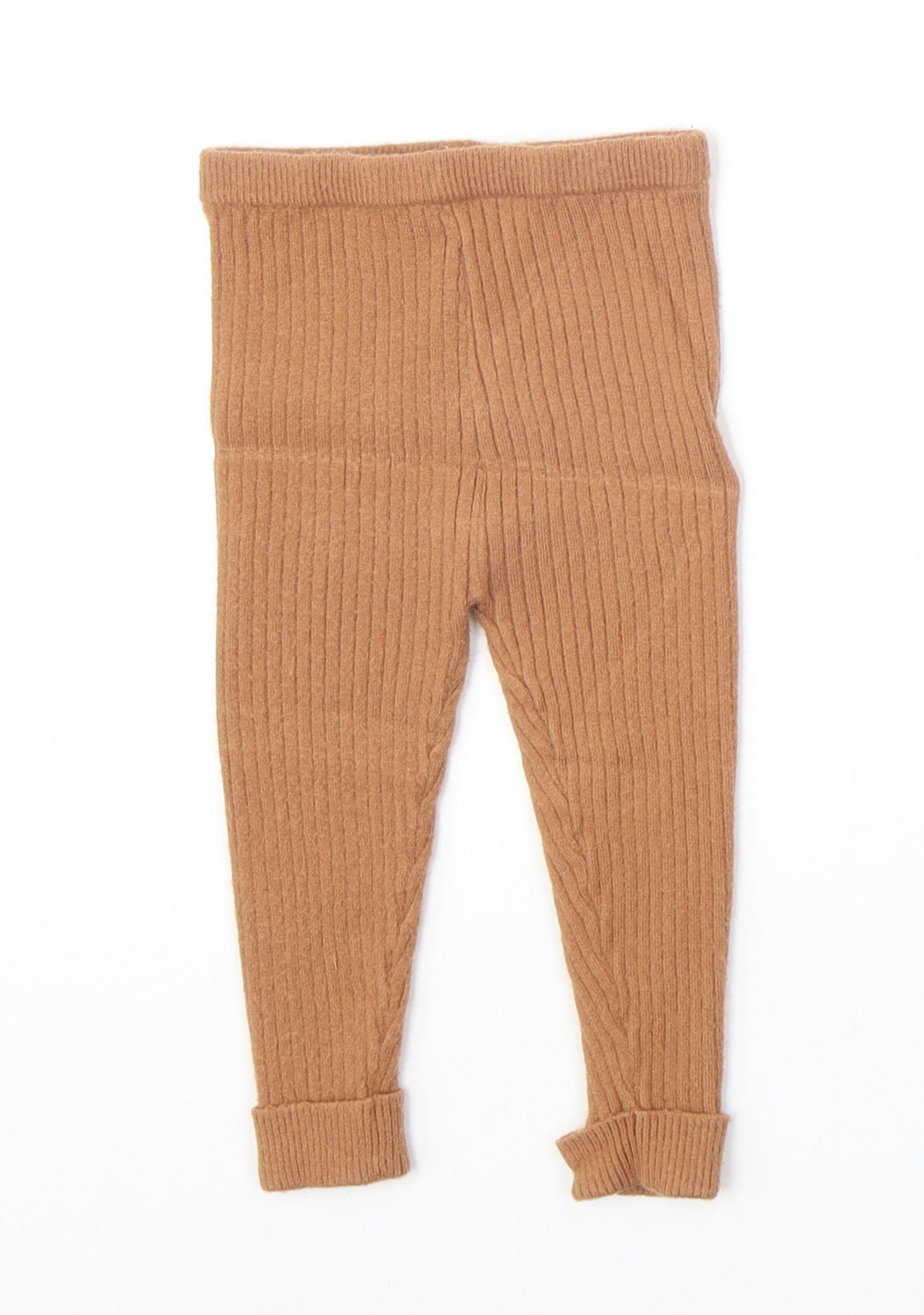 Nutmeg Baby Orange Viscose Jogger Trousers Size 12-18 Months Pullover