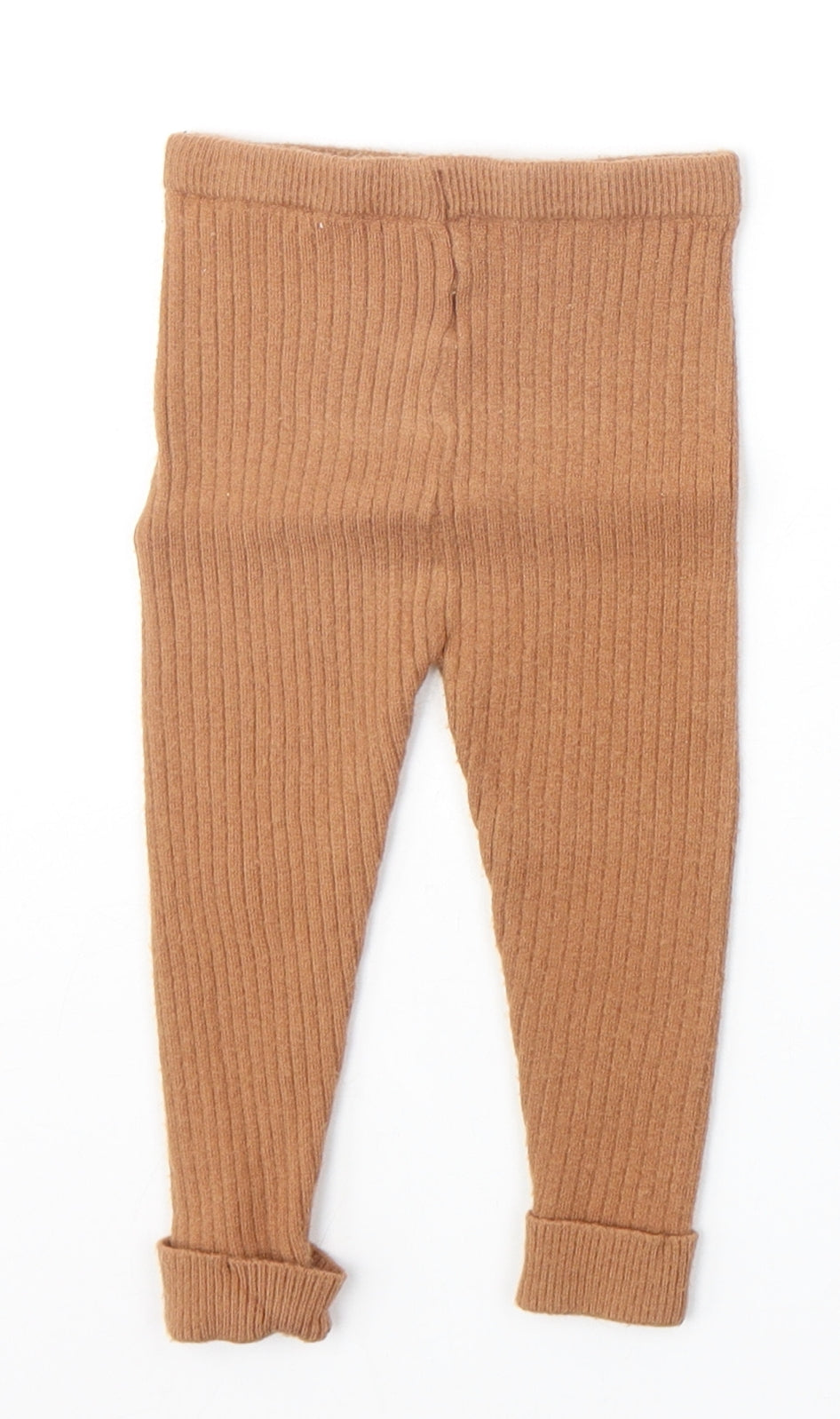 Nutmeg Baby Orange Viscose Jogger Trousers Size 12-18 Months Pullover