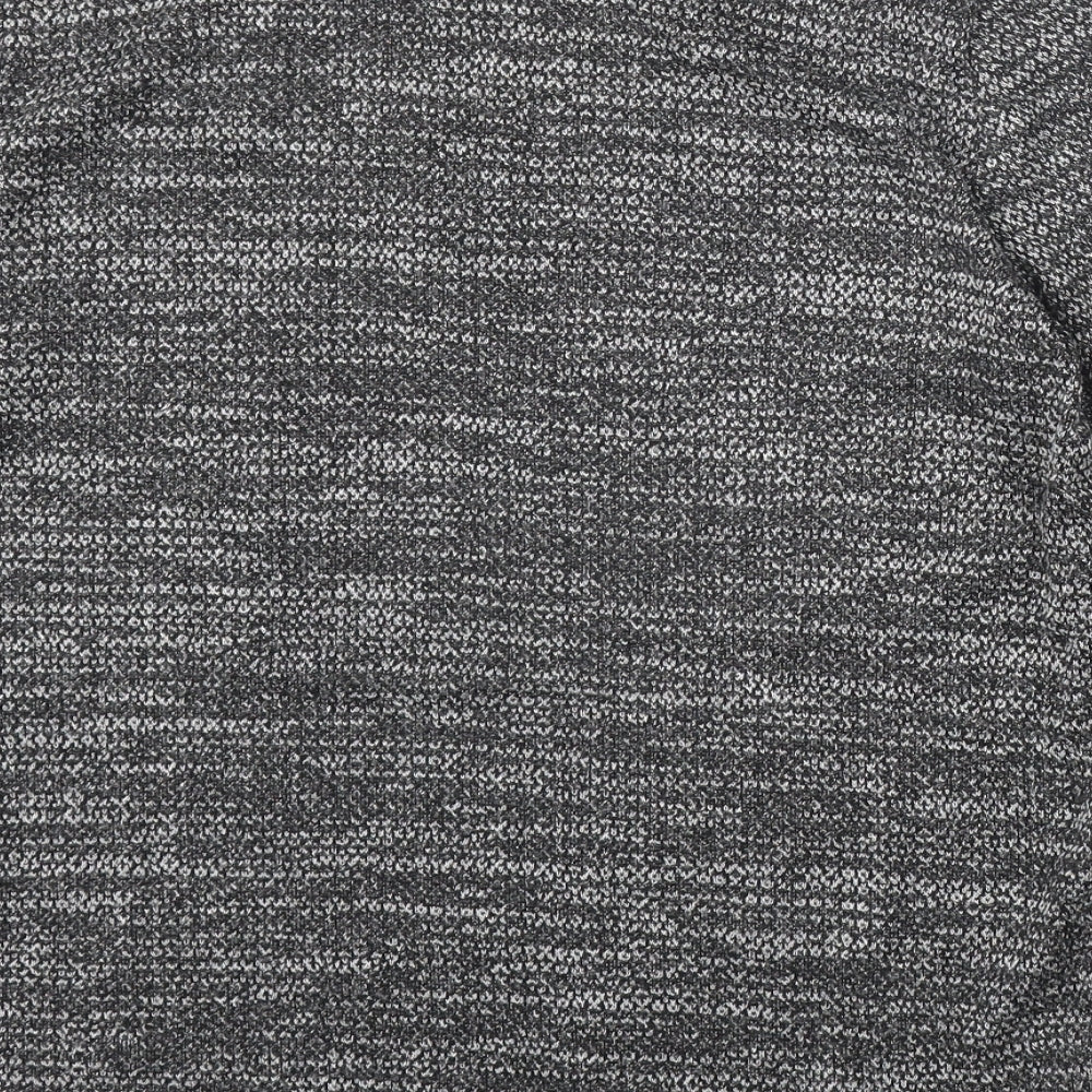 New Look Womens Black Round Neck Polyester Pullover Jumper Size 10