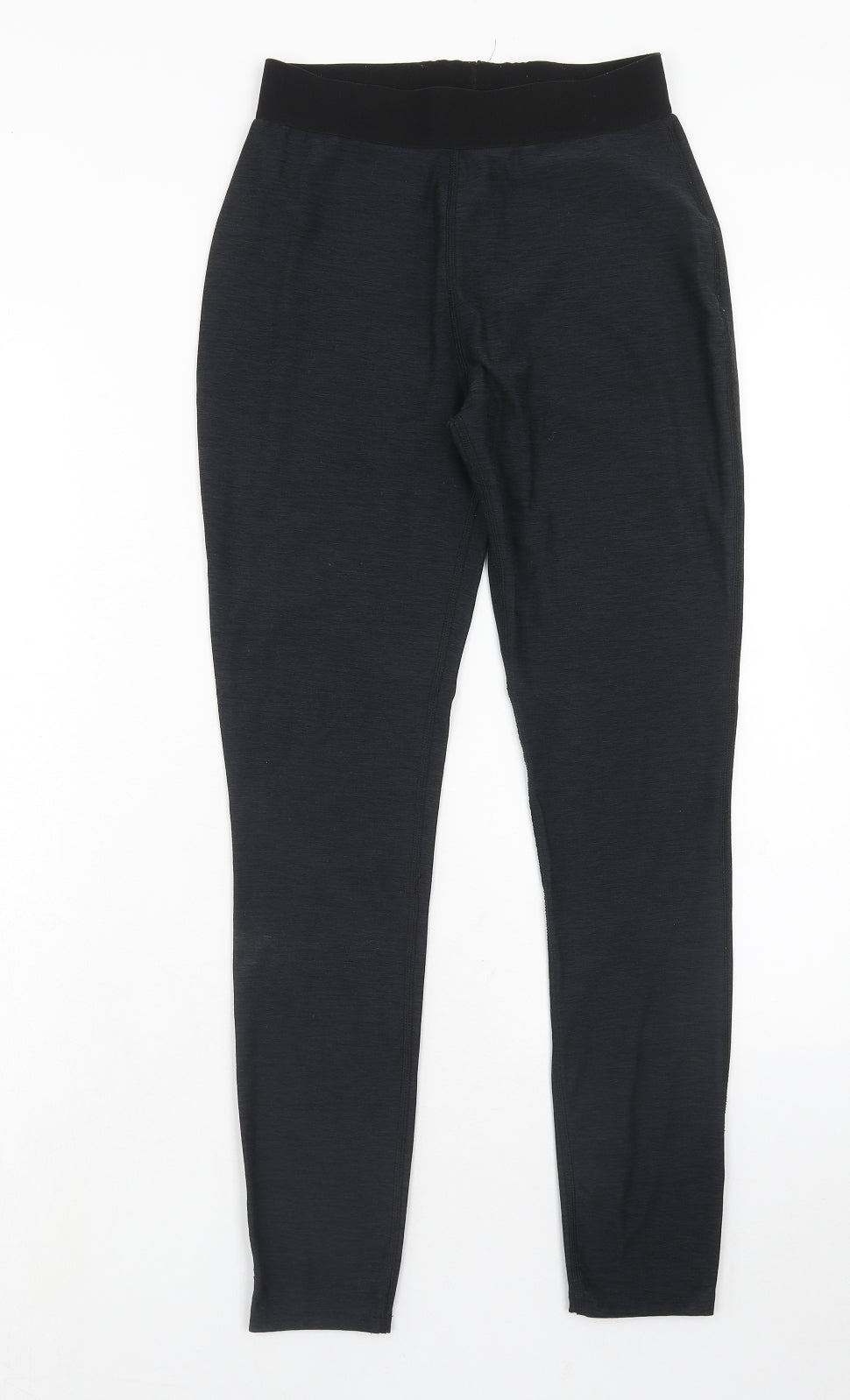 NEXT Girls Grey Polyester Jogger Trousers Size 14 Years Regular Pullover - Leggings