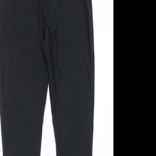 NEXT Girls Grey Polyester Jogger Trousers Size 14 Years Regular Pullover - Leggings